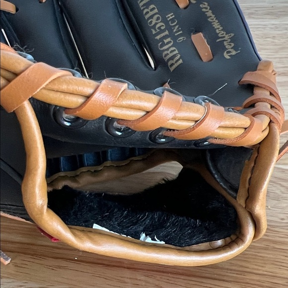 Rawlings Black and Brown Baseball Glove - Picture 11 of 15